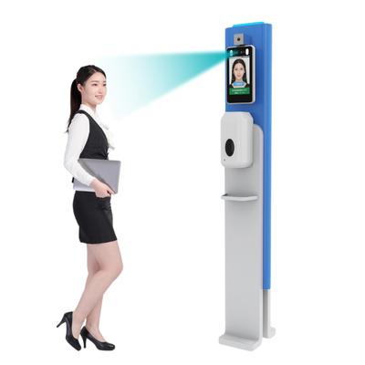 Système biométrique 2MP 2.5W de machine d'assistance de visage de mesure de la température