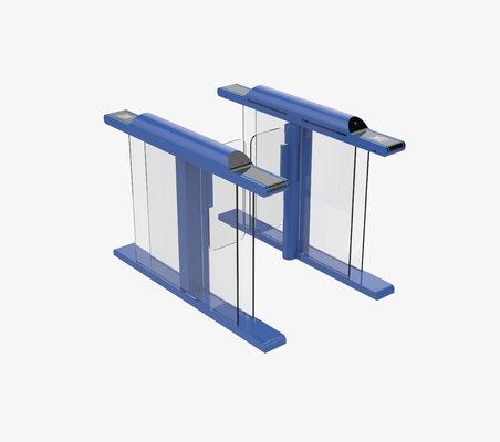 Porte de barrière d'aileron de Speed Gate Turnstile 50hz SUS304 de lecteur de code