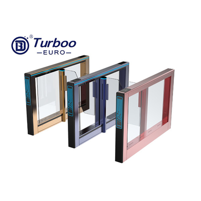 Moteur servo de bras d'oscillation de tourniquet transparent de barrière pour l'immeuble de bureaux