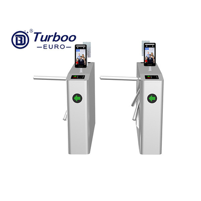 Acier inoxydable de porte de tourniquet de trépied de contrôle d'accès de RFID plein avec l'indicateur Turboo de LED