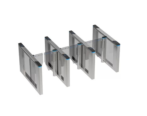 Porte optique électronique de tourniquets de barrière 24V 500W pour le contrôle d'accès piétonnier