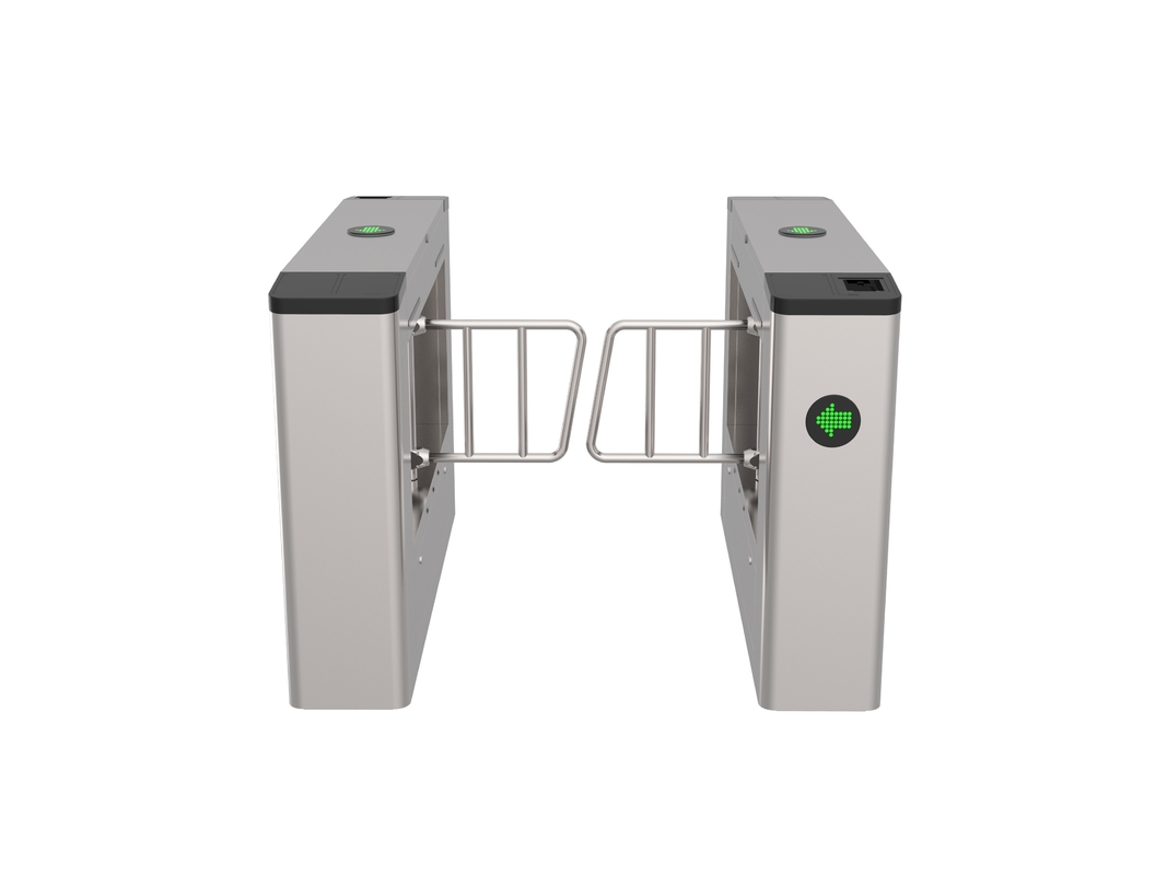 Porte se garante de barrière de petit tourniquet d'oscillation avec la porte mécanique de tourniquet d'oscillation de place d'empreinte digitale