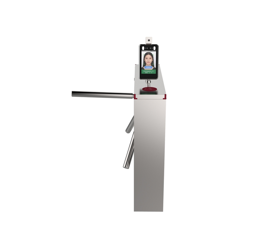 L'OIN thermique de porte de tourniquet de trépied du scanner SUS304 de reconnaissance des visages automatique a certifié