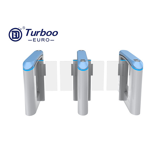 Tourniquet anti-collision de porte d'oscillation de QR Rfid avec le moteur servo sans brosse