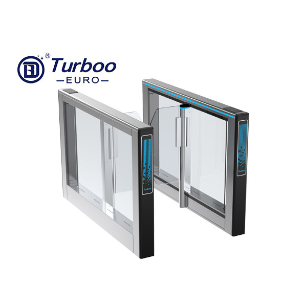 Moteur servo de bras d'oscillation de tourniquet transparent de barrière pour l'immeuble de bureaux