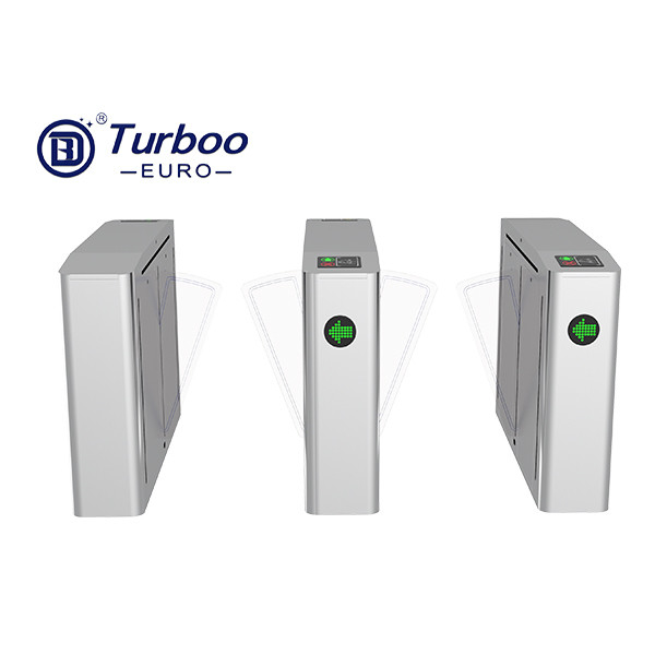 Système biométrique Turboo d'aileron de porte d'oscillation de l'acier inoxydable 304 de porte automatique de barrière